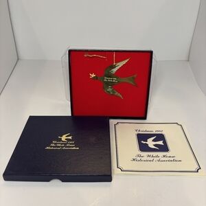 Gold Bird Presidential Ornaments 1982